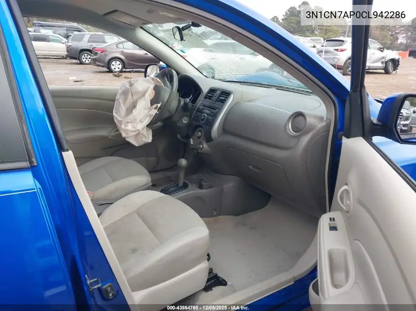 3N1CN7AP0CL942286 2012 Nissan Versa 1.6 Sv
