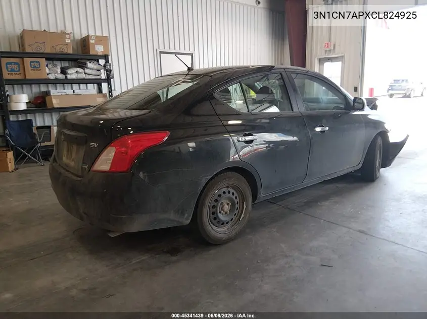 2012 Nissan Versa 1.6 Sv VIN: 3N1CN7APXCL824925 Lot: 45341439