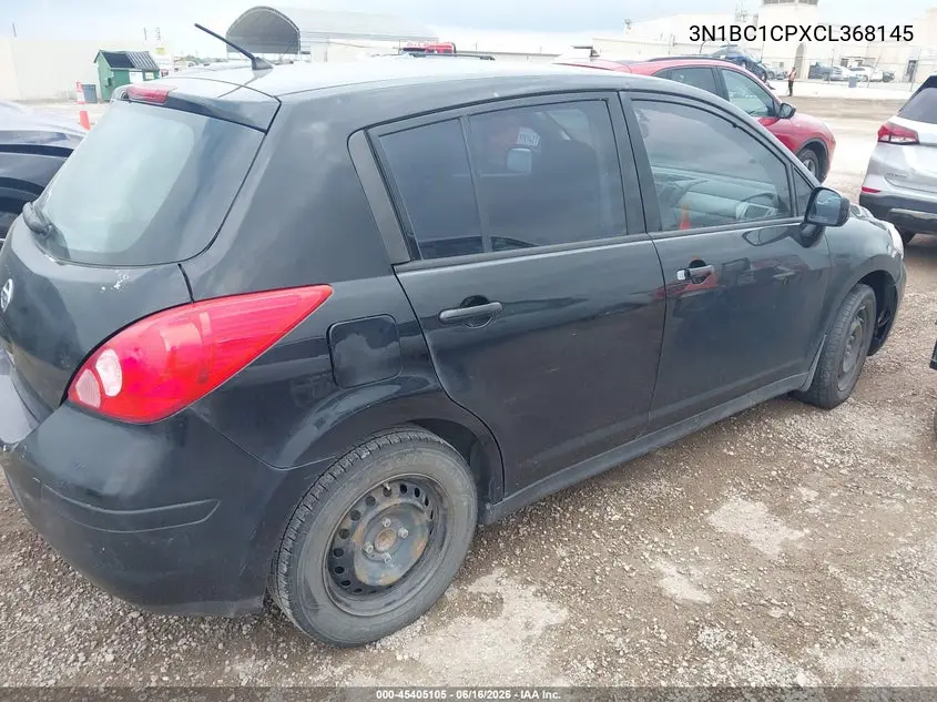 2012 Nissan Versa 1.8 S VIN: 3N1BC1CPXCL368145 Lot: 45405105