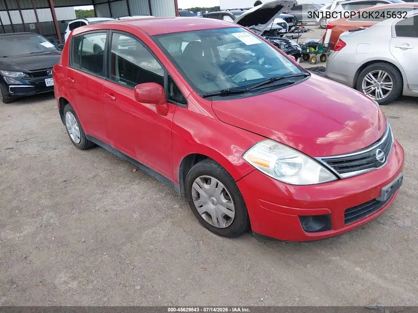 2012 Nissan Versa 1.8 S VIN: 3N1BC1CP1CK245632 Lot: 45629843