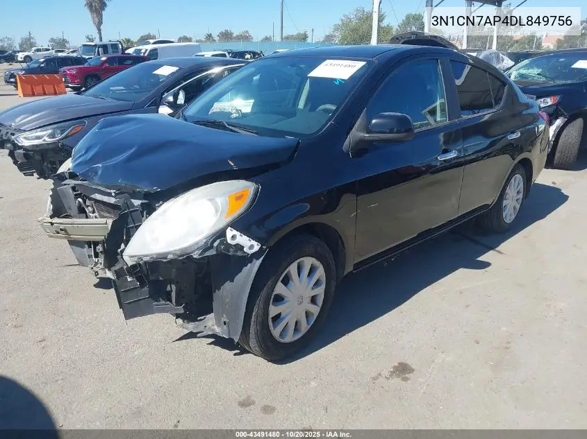 3N1CN7AP4DL849756 2013 Nissan Versa 1.6 Sv