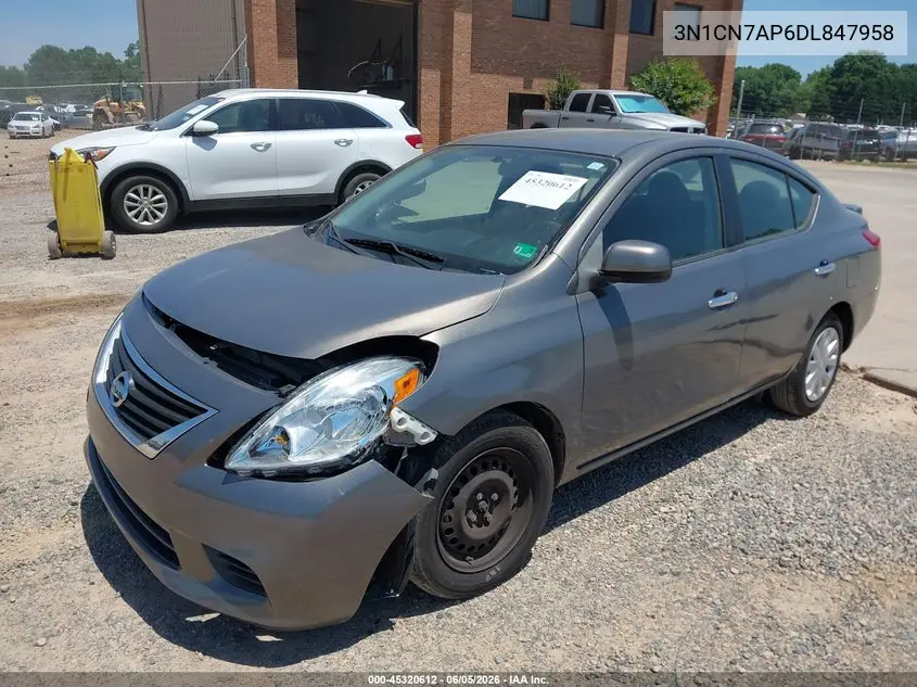3N1CN7AP6DL847958 2013 Nissan Versa 1.6 Sv