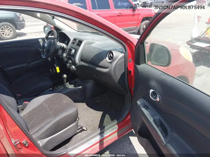 2013 Nissan Versa 1.6 Sv VIN: 3N1CN7AP9DL875494 Lot: 45486829