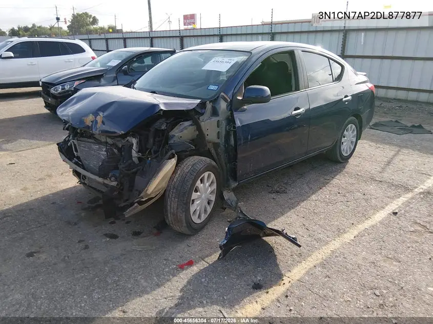 2013 Nissan Versa 1.6 Sv VIN: 3N1CN7AP2DL877877 Lot: 45656304