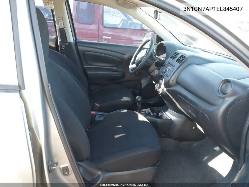 3N1CN7AP1EL845407 2014 Nissan Versa 1.6 S