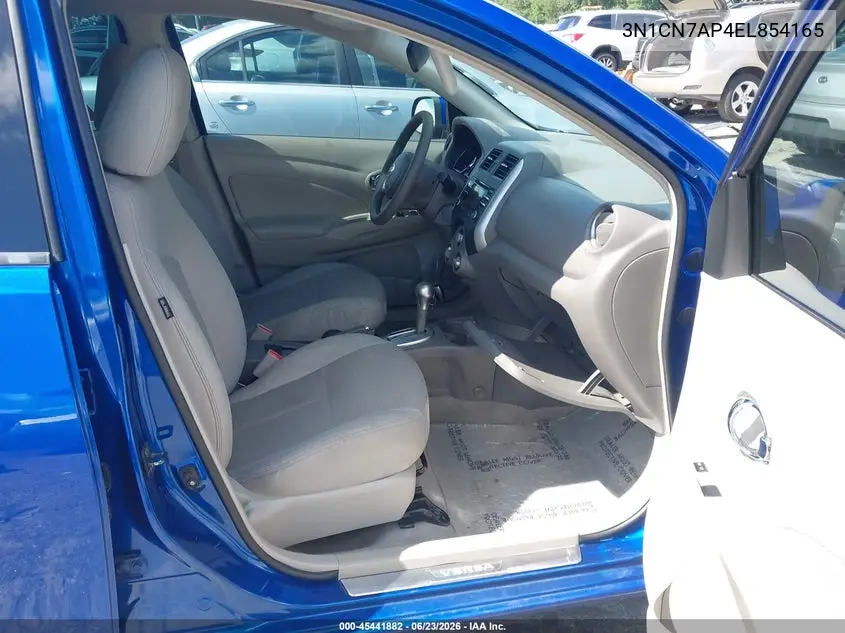 2014 Nissan Versa 1.6 Sl VIN: 3N1CN7AP4EL854165 Lot: 45441882