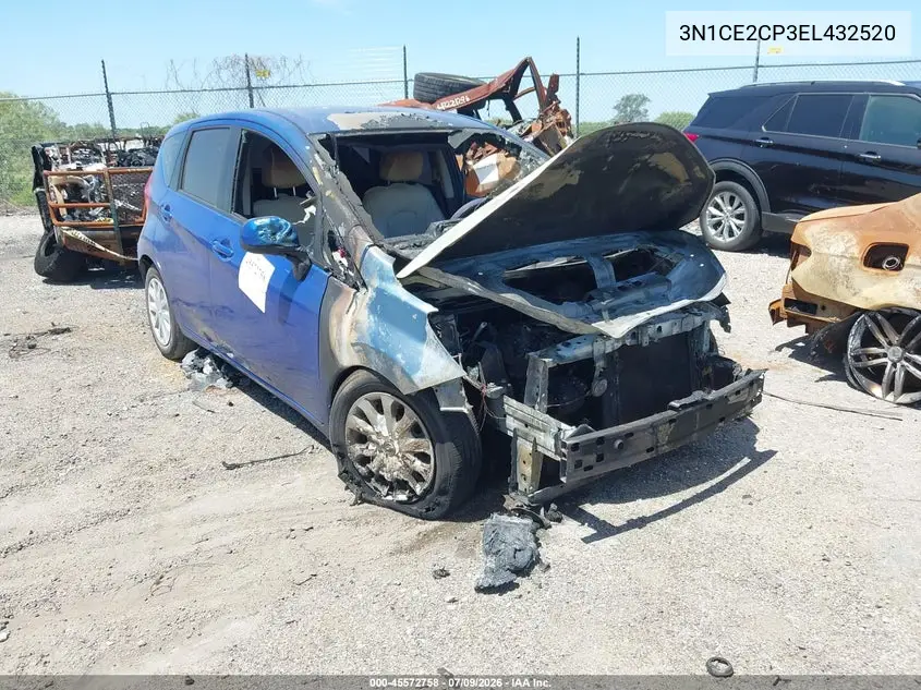 2014 Nissan Versa Note S Plus VIN: 3N1CE2CP3EL432520 Lot: 45572758