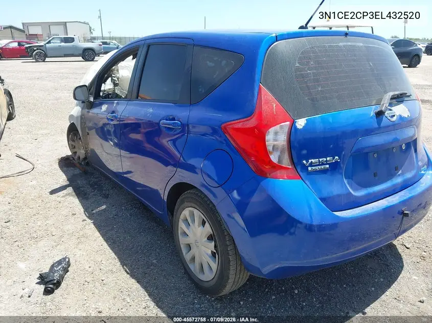 2014 Nissan Versa Note S Plus VIN: 3N1CE2CP3EL432520 Lot: 45572758