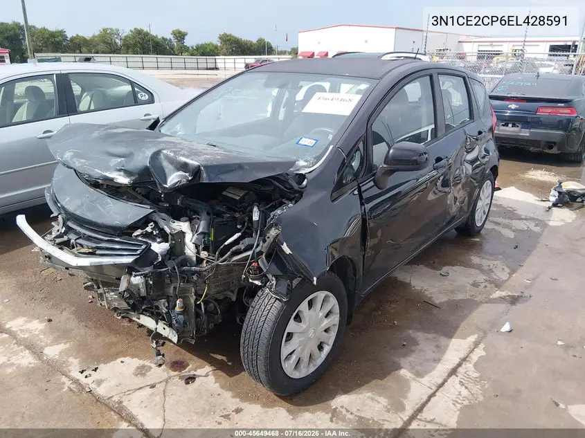 2014 Nissan Versa Note Sv VIN: 3N1CE2CP6EL428591 Lot: 45649468