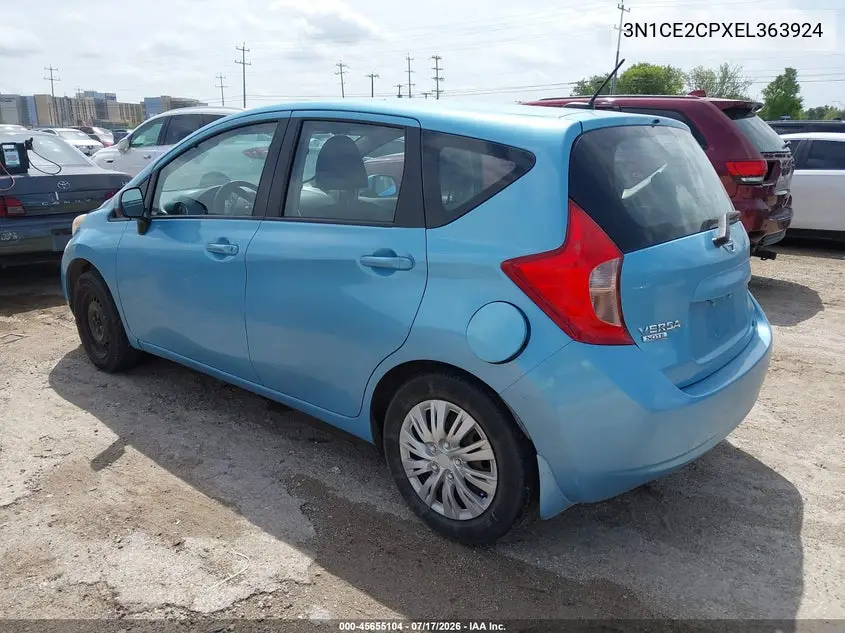 2014 Nissan Versa Note Sv VIN: 3N1CE2CPXEL363924 Lot: 45655104