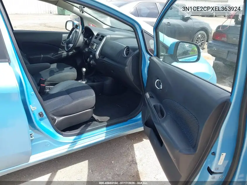 2014 Nissan Versa Note Sv VIN: 3N1CE2CPXEL363924 Lot: 45655104