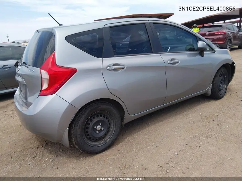 2014 Nissan Versa Note S (Sr)/S Plus/Sv VIN: 3N1CE2CP8EL400856 Lot: 45676979