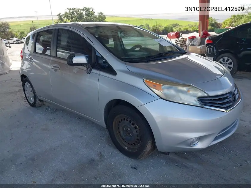 2014 Nissan Versa Note Sv VIN: 3N1CE2CP8EL412599 Lot: 45678175