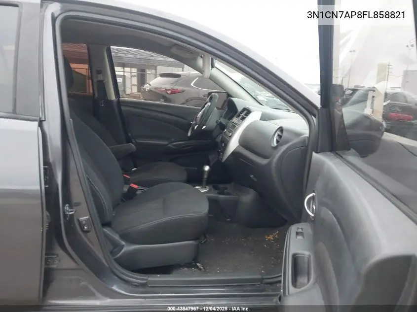 3N1CN7AP8FL858821 2015 Nissan Versa 1.6 S/1.6 S+/1.6 Sl/1.6 Sv