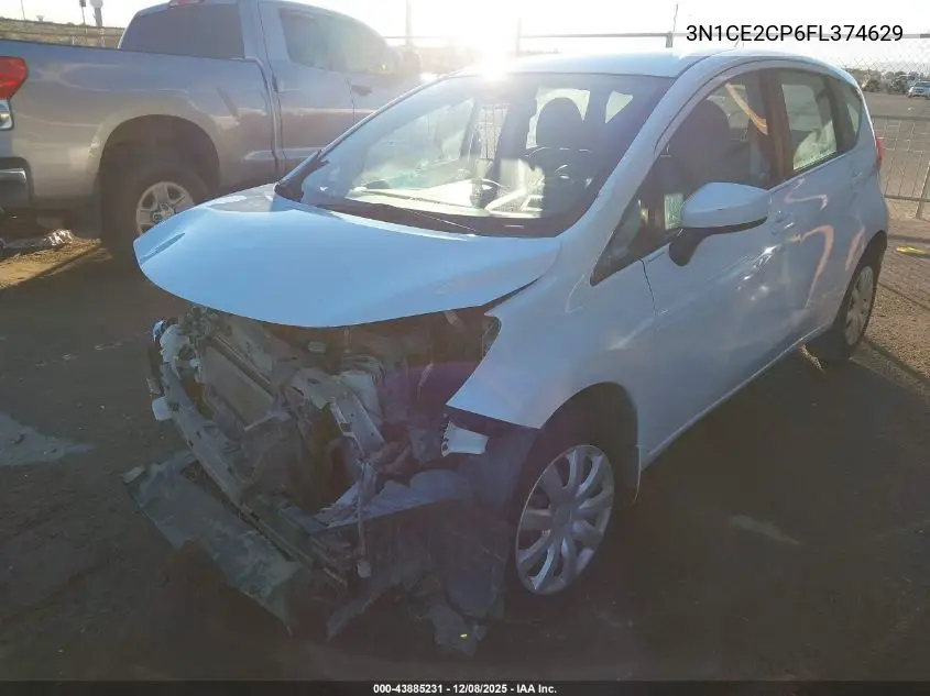 3N1CE2CP6FL374629 2015 Nissan Versa Note S Plus