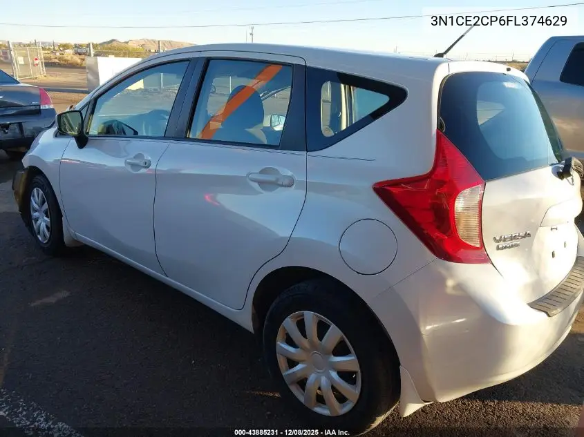 3N1CE2CP6FL374629 2015 Nissan Versa Note S Plus