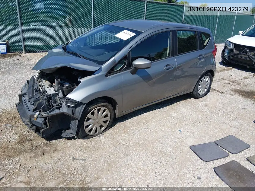 2015 Nissan Versa Note S (Sr)/S Plus/Sl/Sr/Sv VIN: 3N1CE2CPXFL423279 Lot: 45352684