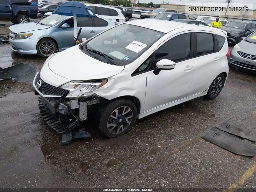 2015 Nissan Versa Note Sr VIN: 3N1CE2CP2FL388219 Lot: 45629873