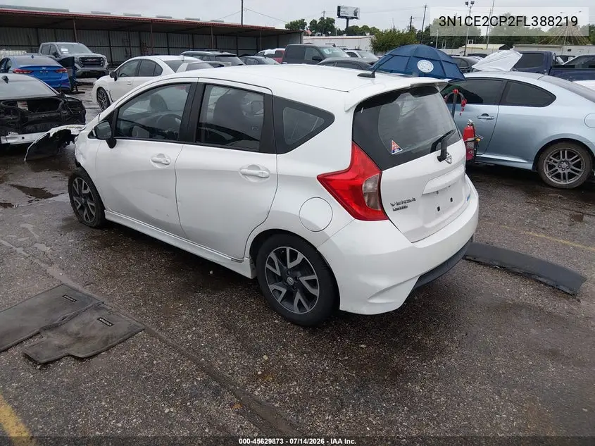 2015 Nissan Versa Note Sr VIN: 3N1CE2CP2FL388219 Lot: 45629873