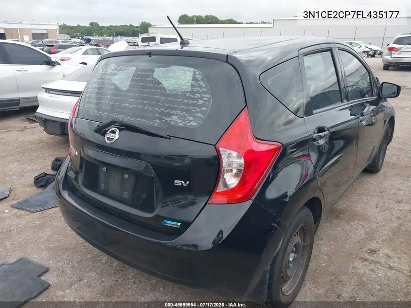 2015 Nissan Versa Note Sv VIN: 3N1CE2CP7FL435177 Lot: 45659554