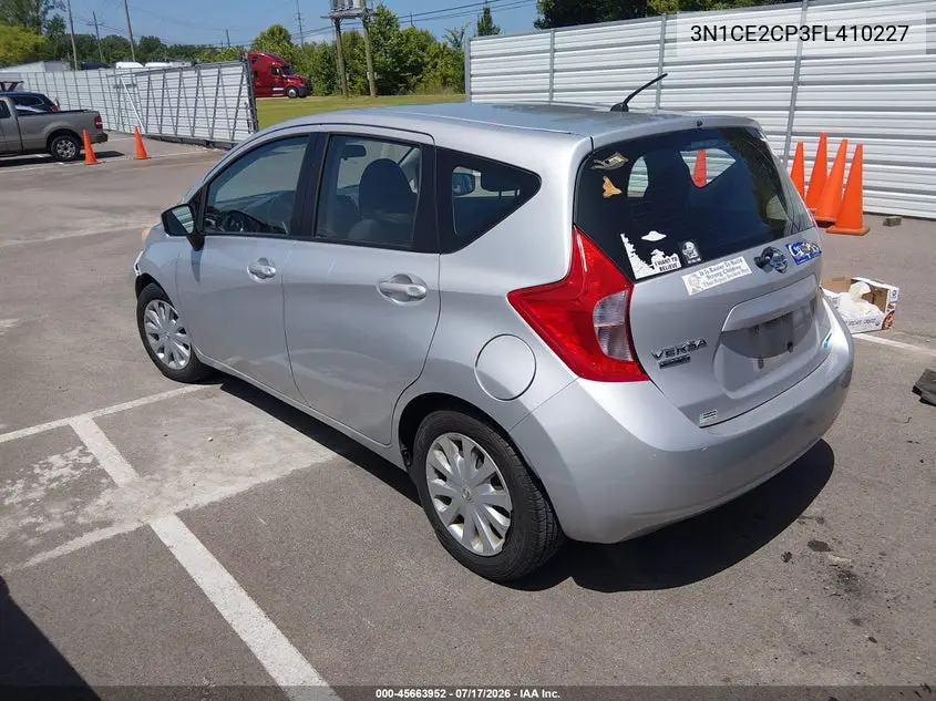 2015 Nissan Versa Note S (Sr)/S Plus/Sl/Sr/Sv VIN: 3N1CE2CP3FL410227 Lot: 45663952
