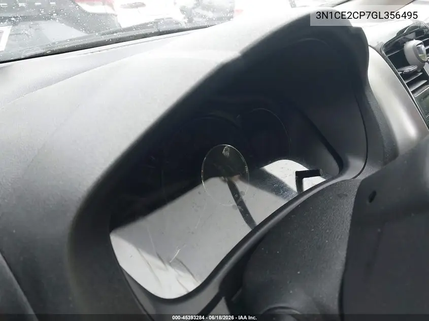 2016 Nissan Versa Note S (Sr)/S Plus/Sl/Sr/Sv VIN: 3N1CE2CP7GL356495 Lot: 45393284