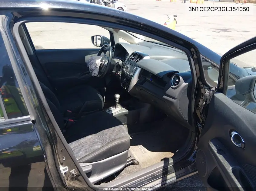 2016 Nissan Versa Note S (Sr)/S Plus/Sl/Sr/Sv VIN: 3N1CE2CP3GL354050 Lot: 45566354