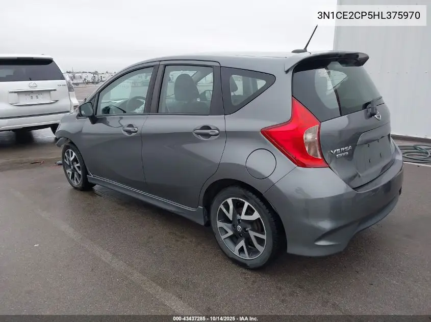 3N1CE2CP5HL375970 2017 Nissan Versa Note Sr