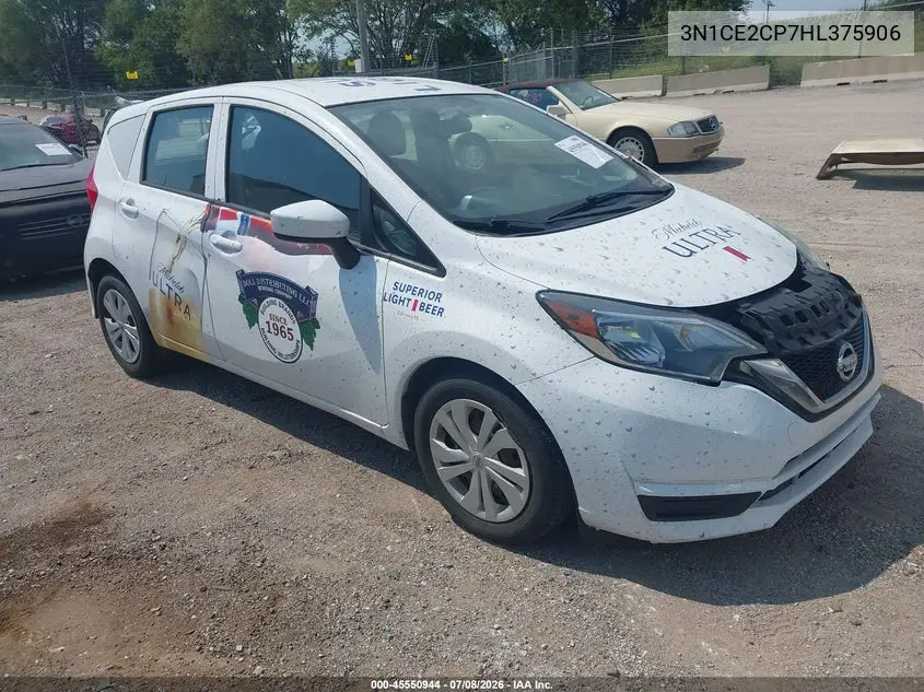 2017 Nissan Versa Note Sv VIN: 3N1CE2CP7HL375906 Lot: 45550944