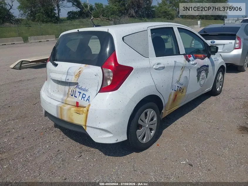 2017 Nissan Versa Note Sv VIN: 3N1CE2CP7HL375906 Lot: 45550944