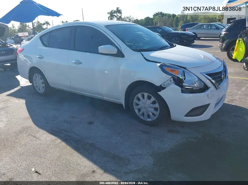 3N1CN7AP8JL883808 2018 Nissan Versa 1.6 Sv