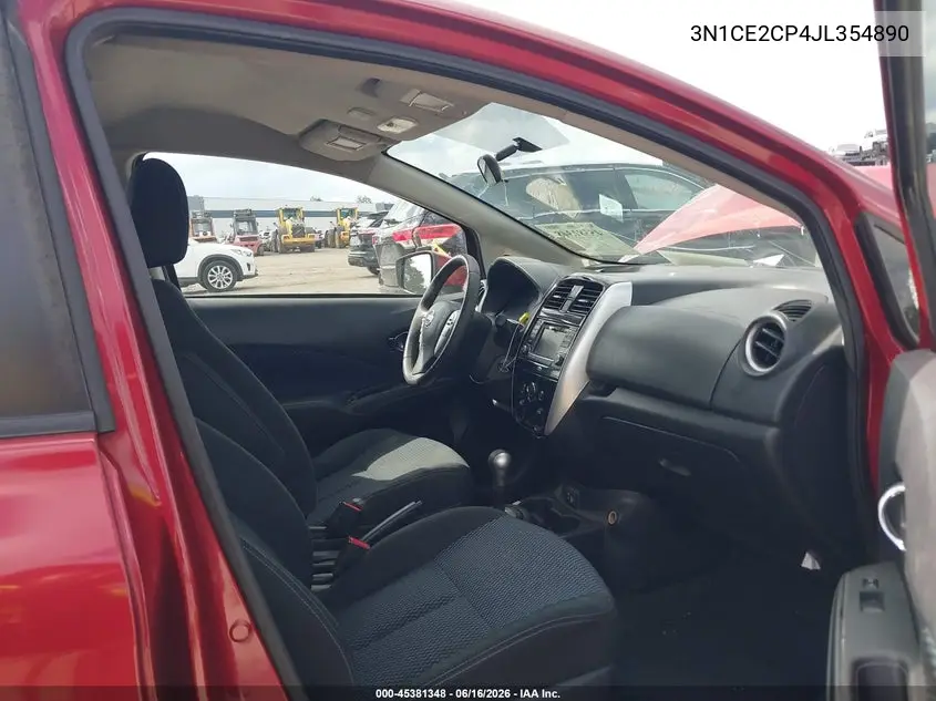2018 Nissan Versa Note Sv VIN: 3N1CE2CP4JL354890 Lot: 45381348