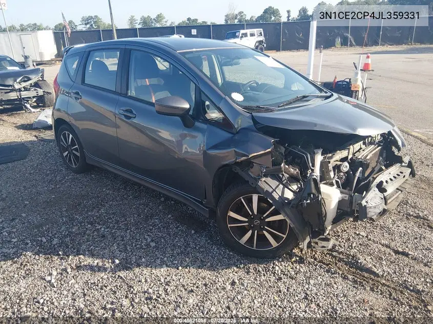 2018 Nissan Versa Note Sr VIN: 3N1CE2CP4JL359331 Lot: 45621058