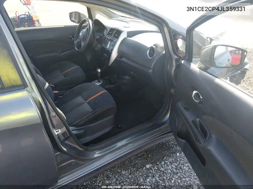 2018 Nissan Versa Note Sr VIN: 3N1CE2CP4JL359331 Lot: 45621058