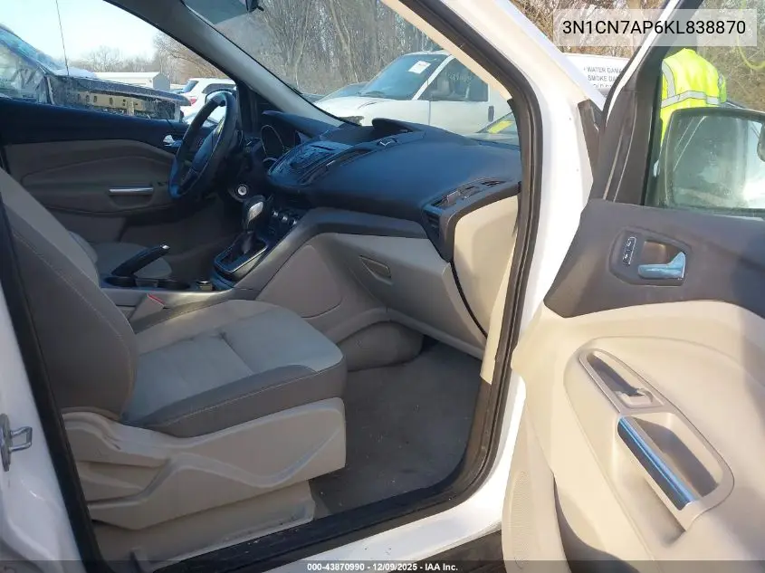 3N1CN7AP6KL838870 2019 Nissan Versa 1.6 Sv