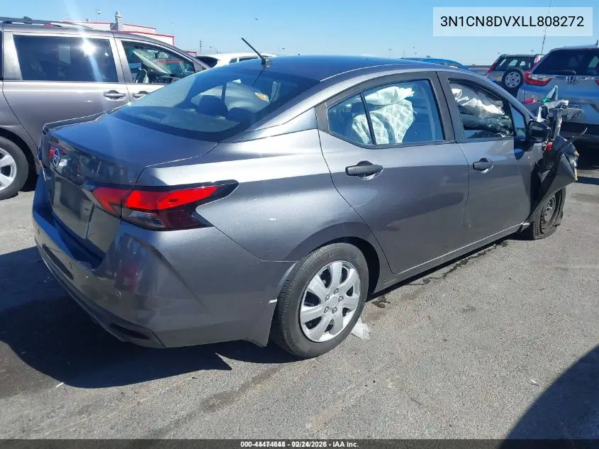 3N1CN8DVXLL808272 2020 Nissan Versa S Xtronic Cvt