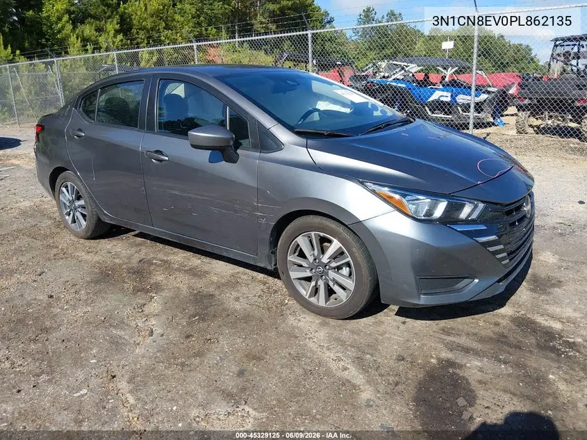 2023 Nissan Versa 1.6 Sv Xtronic Cvt VIN: 3N1CN8EV0PL862135 Lot: 45329125