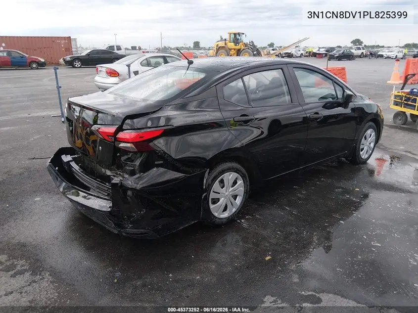2023 Nissan Versa 1.6 S Xtronic Cvt VIN: 3N1CN8DV1PL825399 Lot: 45373252