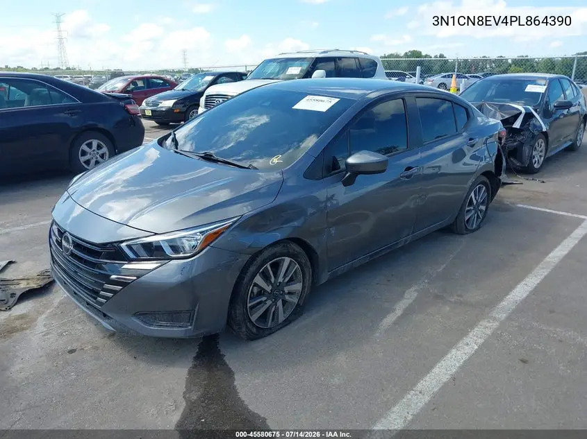 2023 Nissan Versa 1.6 Sv Xtronic Cvt VIN: 3N1CN8EV4PL864390 Lot: 45580675