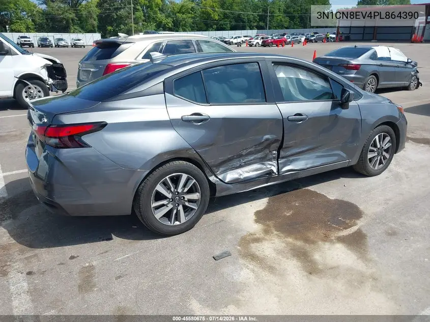 2023 Nissan Versa 1.6 Sv Xtronic Cvt VIN: 3N1CN8EV4PL864390 Lot: 45580675