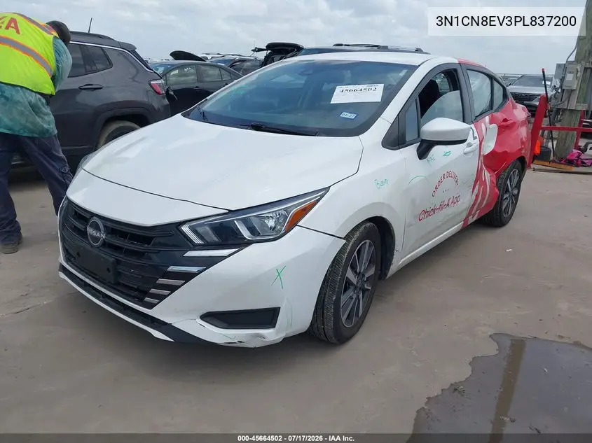 2023 Nissan Versa 1.6 Sv Xtronic Cvt VIN: 3N1CN8EV3PL837200 Lot: 45664502