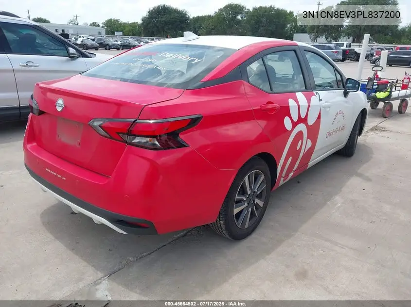 2023 Nissan Versa 1.6 Sv Xtronic Cvt VIN: 3N1CN8EV3PL837200 Lot: 45664502