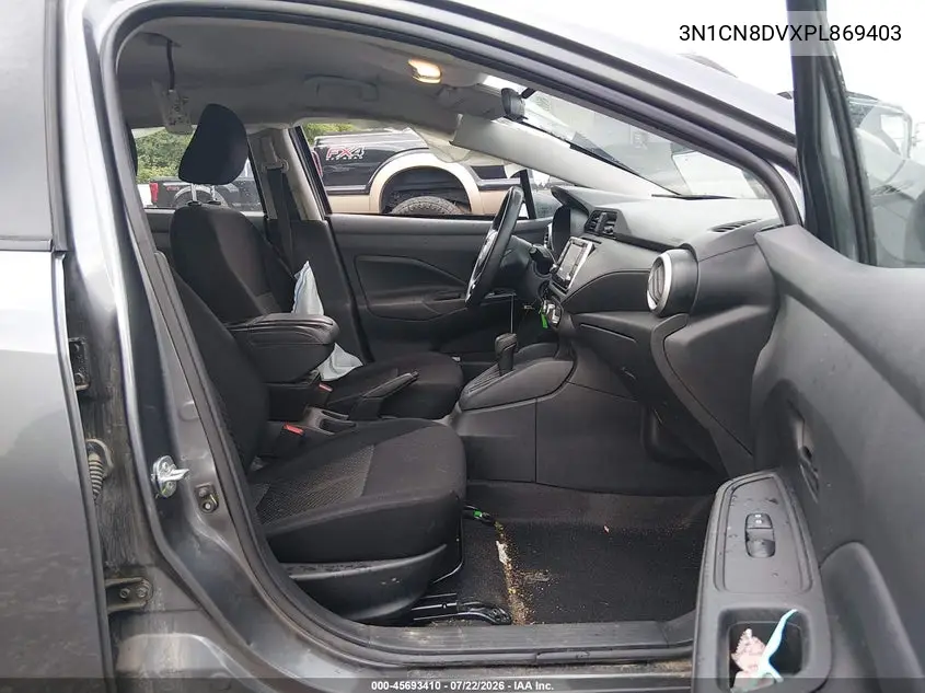 2023 Nissan Versa 1.6 S Xtronic Cvt VIN: 3N1CN8DVXPL869403 Lot: 45693410