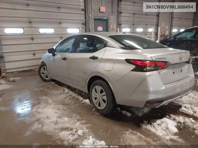 3N1CN8DV9RL888494 2024 Nissan Versa 1.6 S