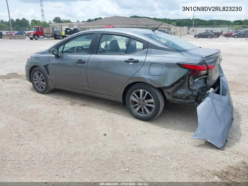 2024 Nissan Versa 1.6 S VIN: 3N1CN8DV2RL823230 Lot: 45653390
