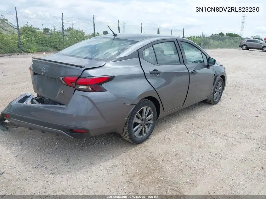 2024 Nissan Versa 1.6 S VIN: 3N1CN8DV2RL823230 Lot: 45653390