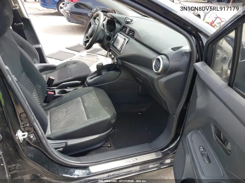 2024 Nissan Versa 1.6 S VIN: 3N1CN8DV5RL917179 Lot: 45661302
