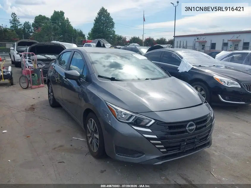 2024 Nissan Versa 1.6 Sv VIN: 3N1CN8EV5RL916421 Lot: 45670383