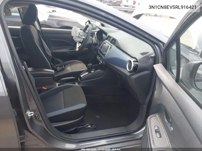 2024 Nissan Versa 1.6 Sv VIN: 3N1CN8EV5RL916421 Lot: 45670383