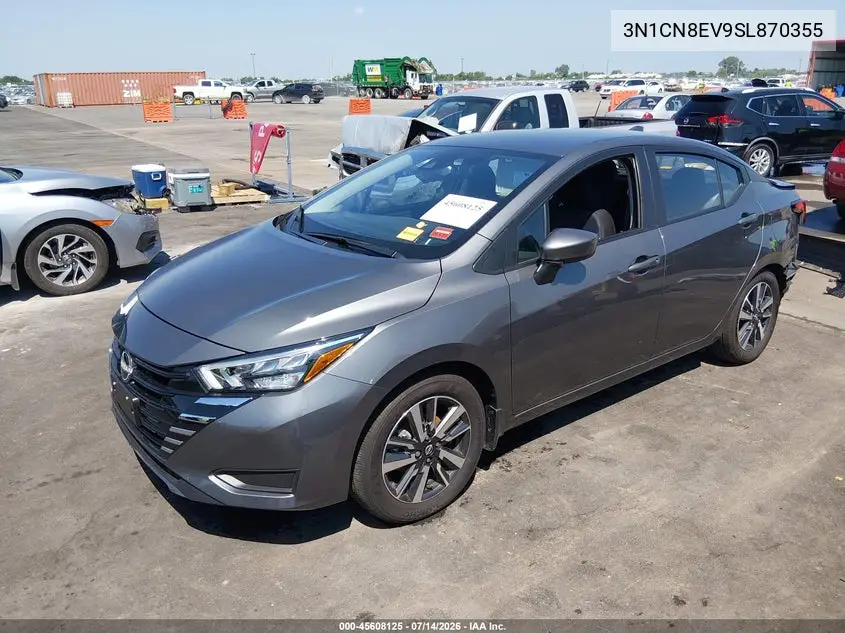 2025 Nissan Versa 1.6 Sv VIN: 3N1CN8EV9SL870355 Lot: 45608125